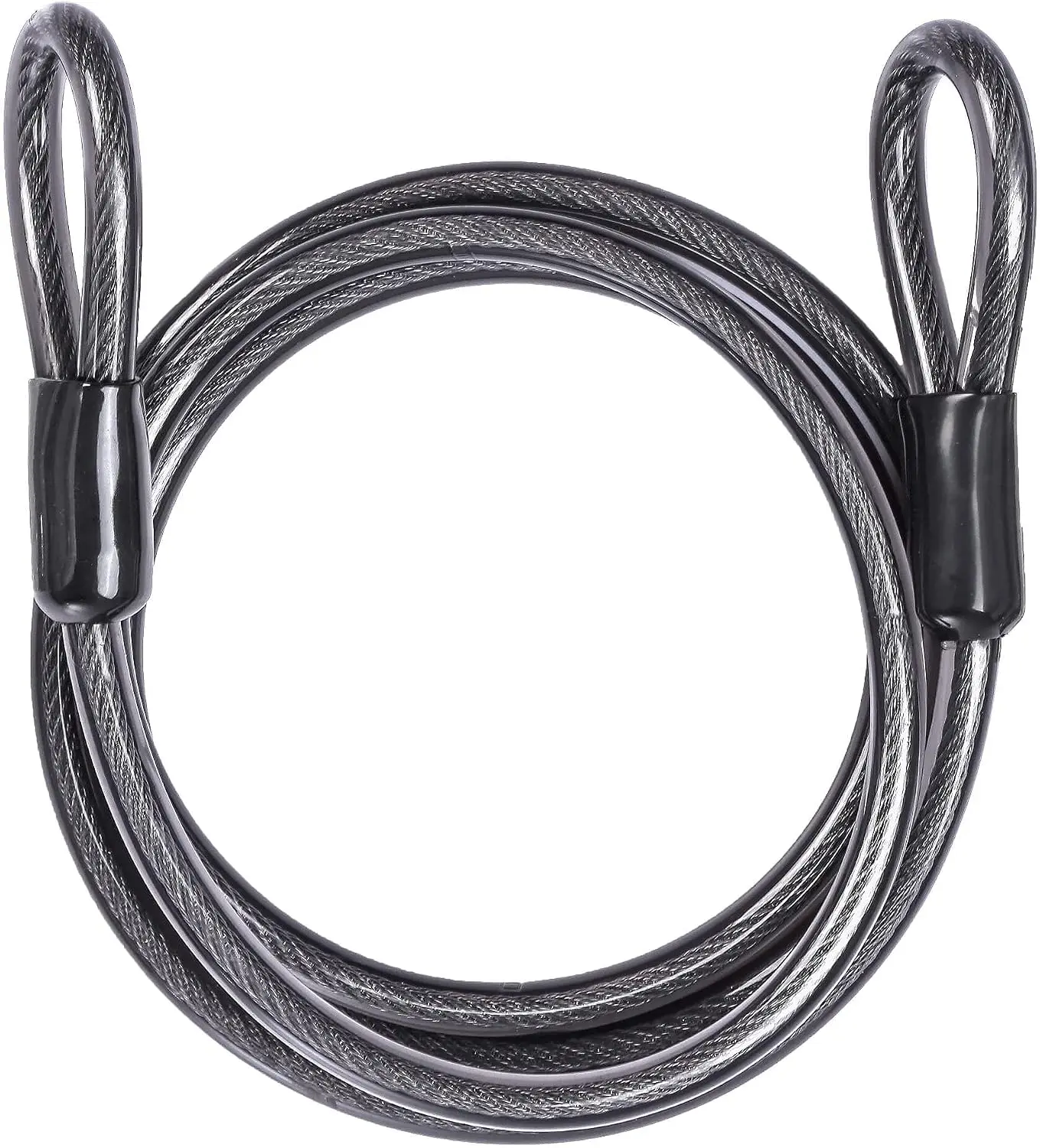 U Lock Heavy Duty - DELSWIN Security Steel Cable with Loops
