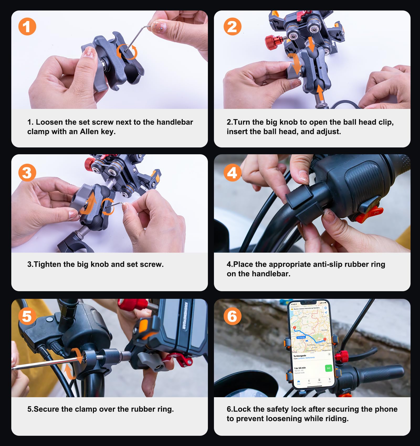 Heavy-Duty Motorcycle Phone Mo - огляд і ціна U Lock Heavy Duty