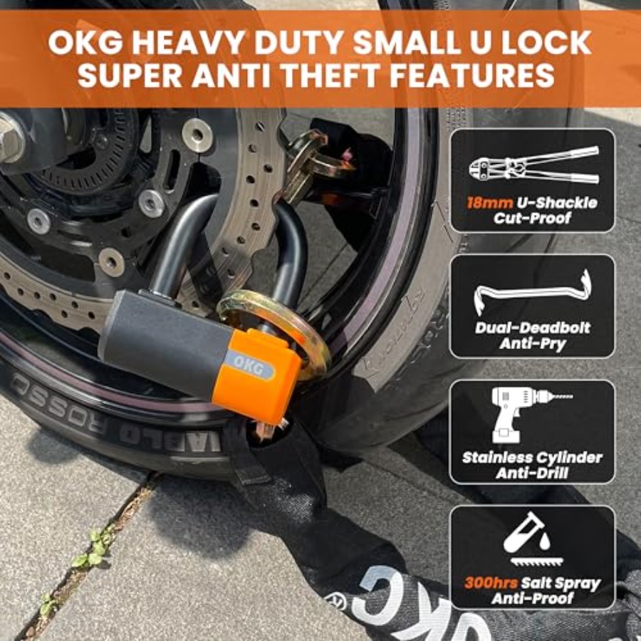 OKG Heavy Duty Small U Lock 18 - огляд і ціна U Lock Heavy Duty