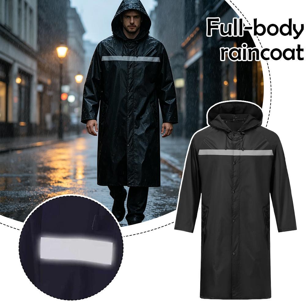 Unisex Full-Body Raincoat with - огляд і ціна Cycling Commute Rain