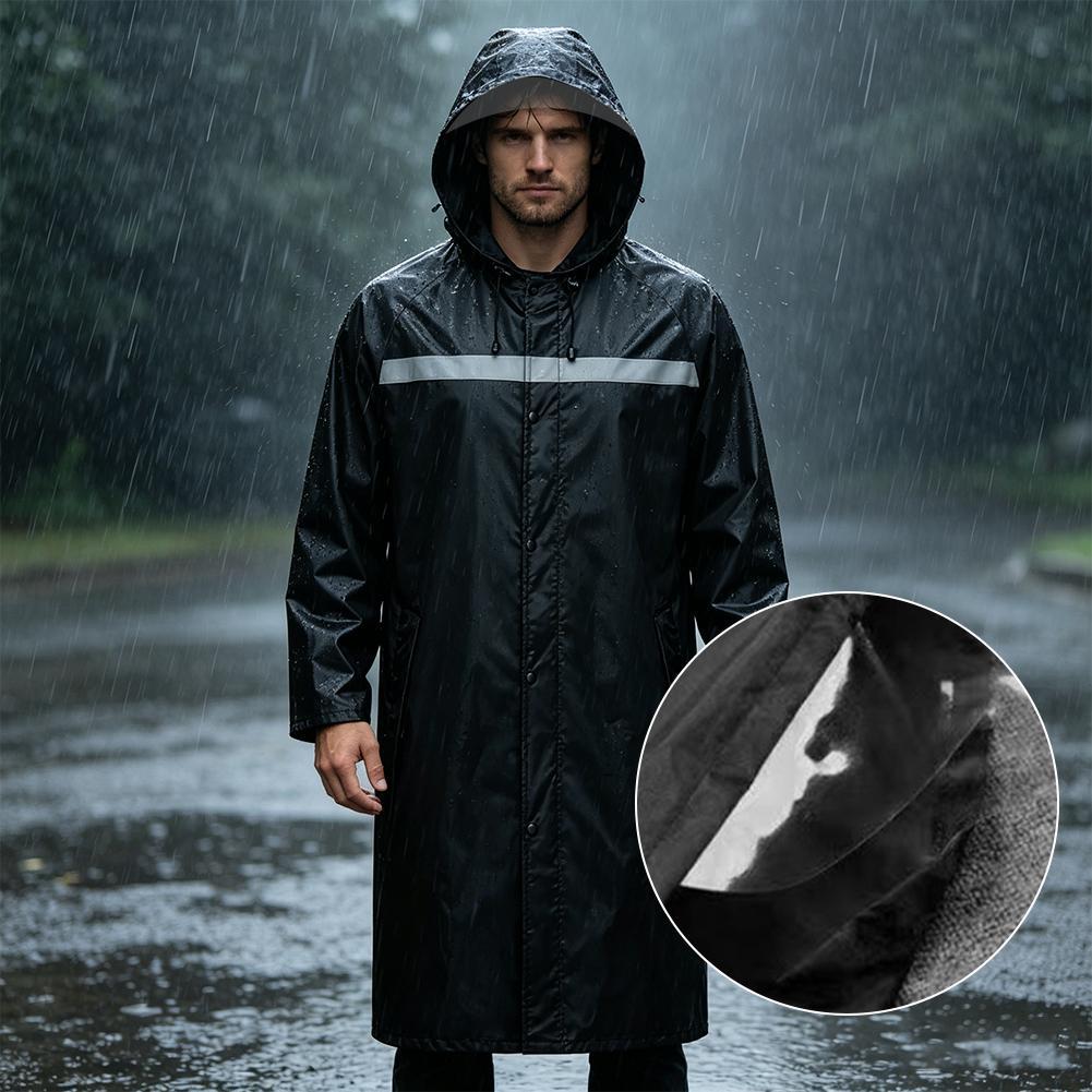 Unisex Full-Body Raincoat with - огляд і ціна Cycling Commute Rain