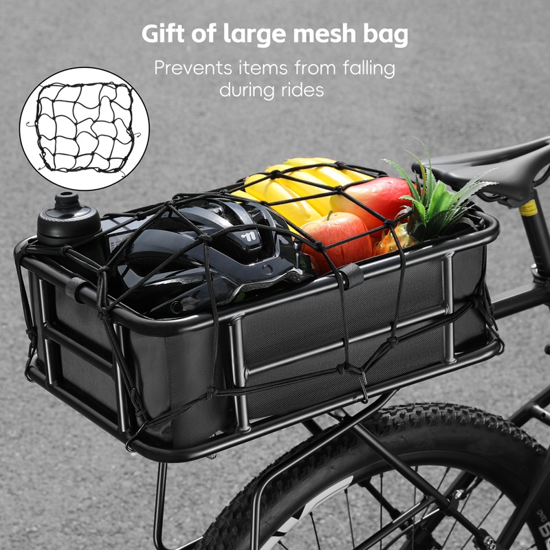 Large Capacity Bicycle Rear Ba - огляд і ціна Cycling Commuting