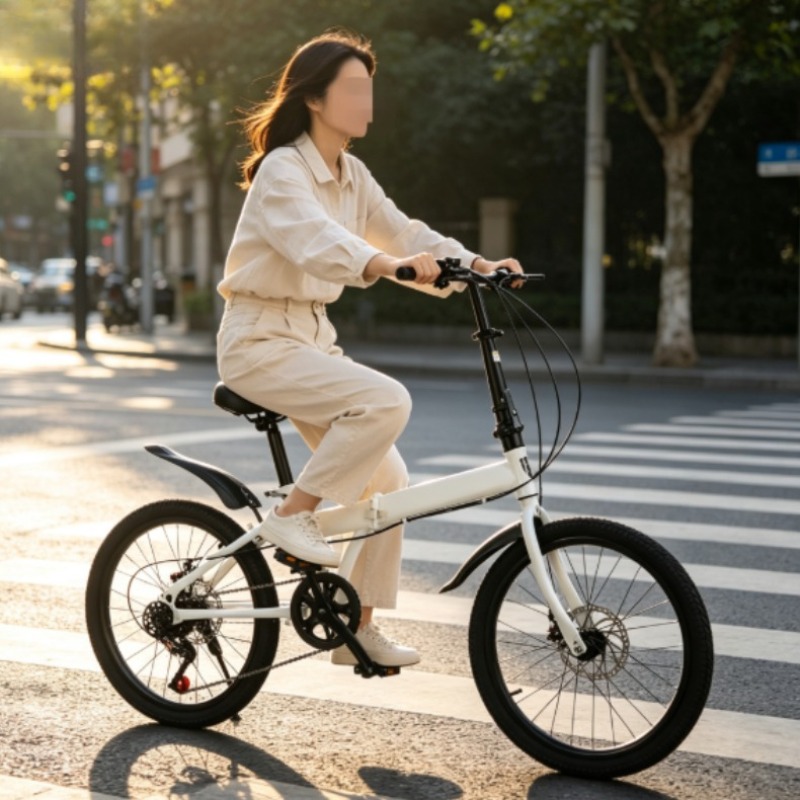 Folding Bicycle 20 Inch Men Wo - огляд і ціна Cycling Commute Speed