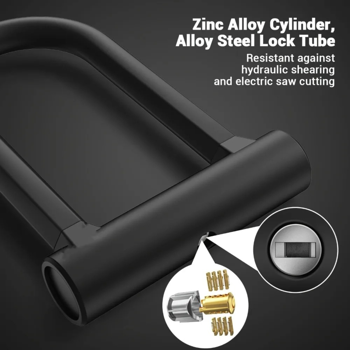 Bike Lock Heavy Duty Anti Thef - огляд і ціна U Lock Heavy Duty