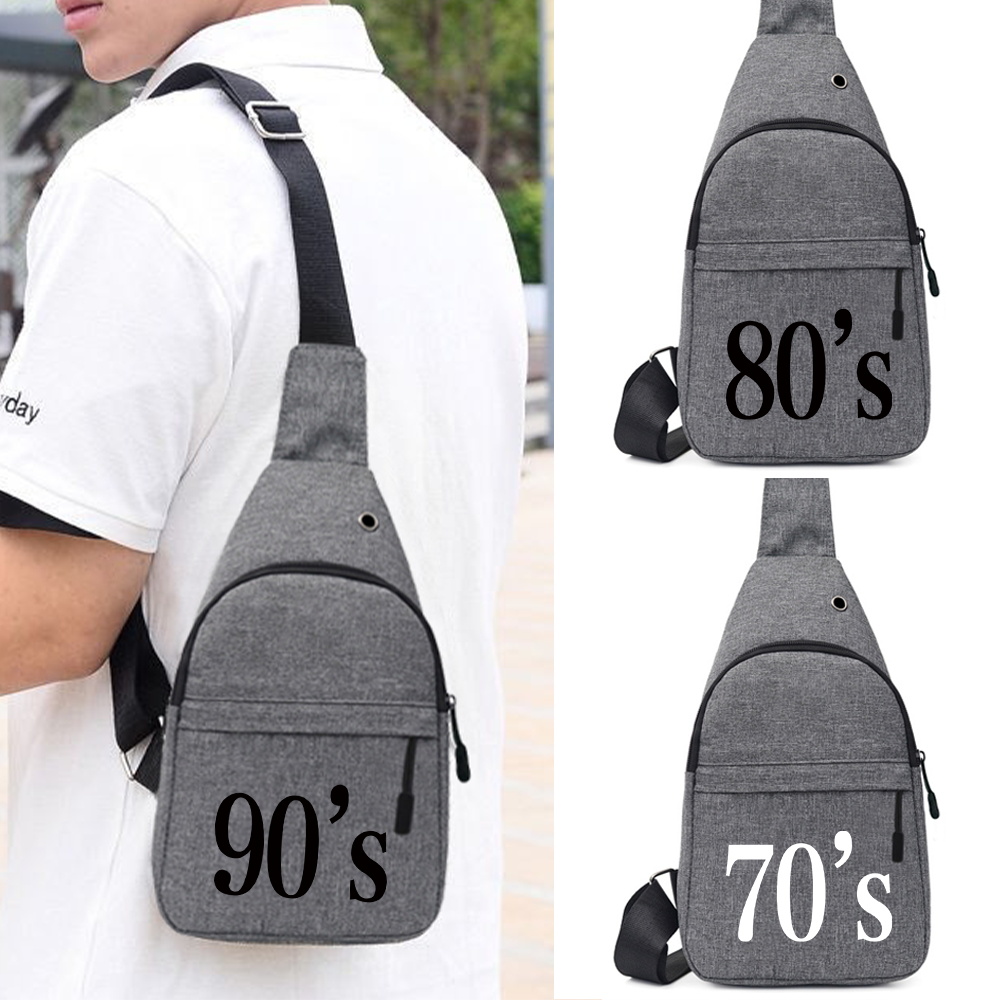 Single Shoulder Men Chest Bags - огляд і ціна Cycling Commuter Bag