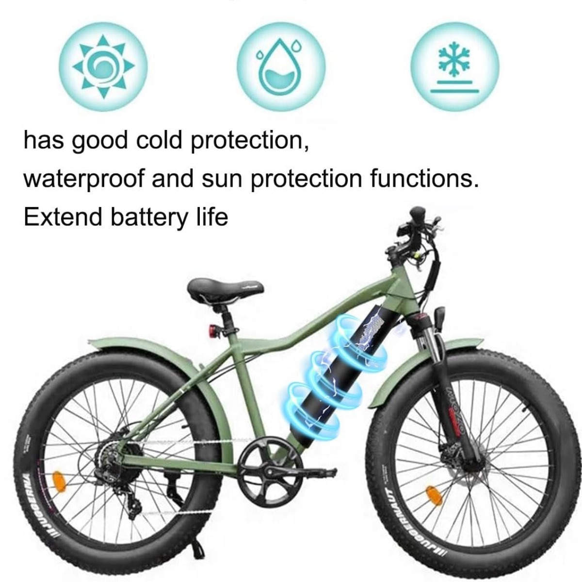 Electric Bicycle Battery Cover - огляд і ціна Cycling Commuter Bag