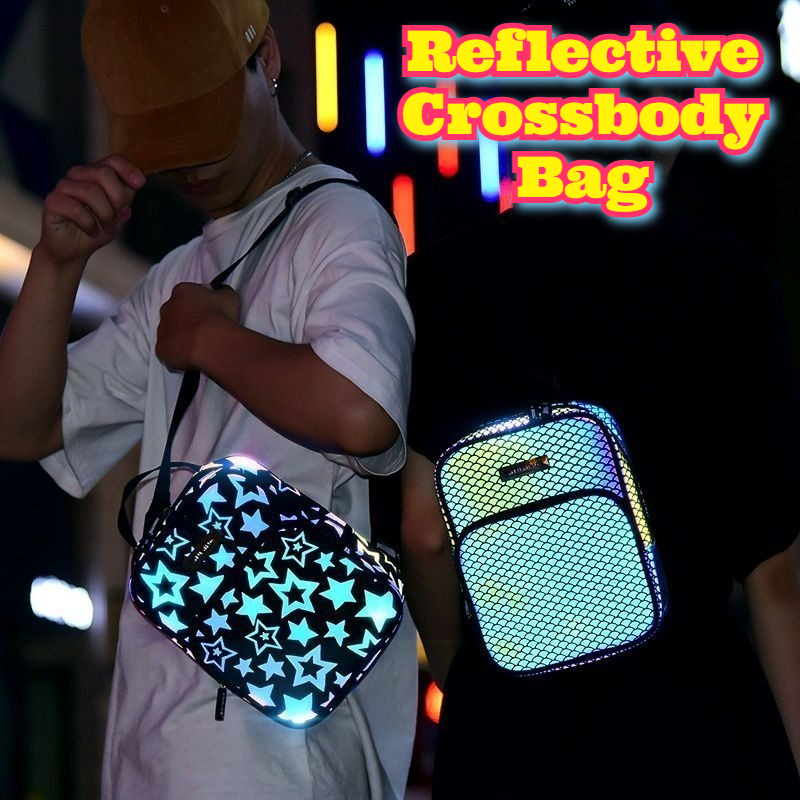 Reflective Crossbody Bag Multi - огляд і ціна Cycling Commute Backpack