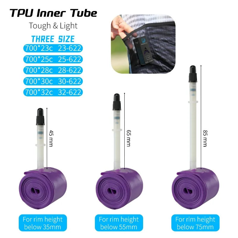 NPY Road Bicycle TPU Inner Tub - огляд і ціна Inner Tube 700C
