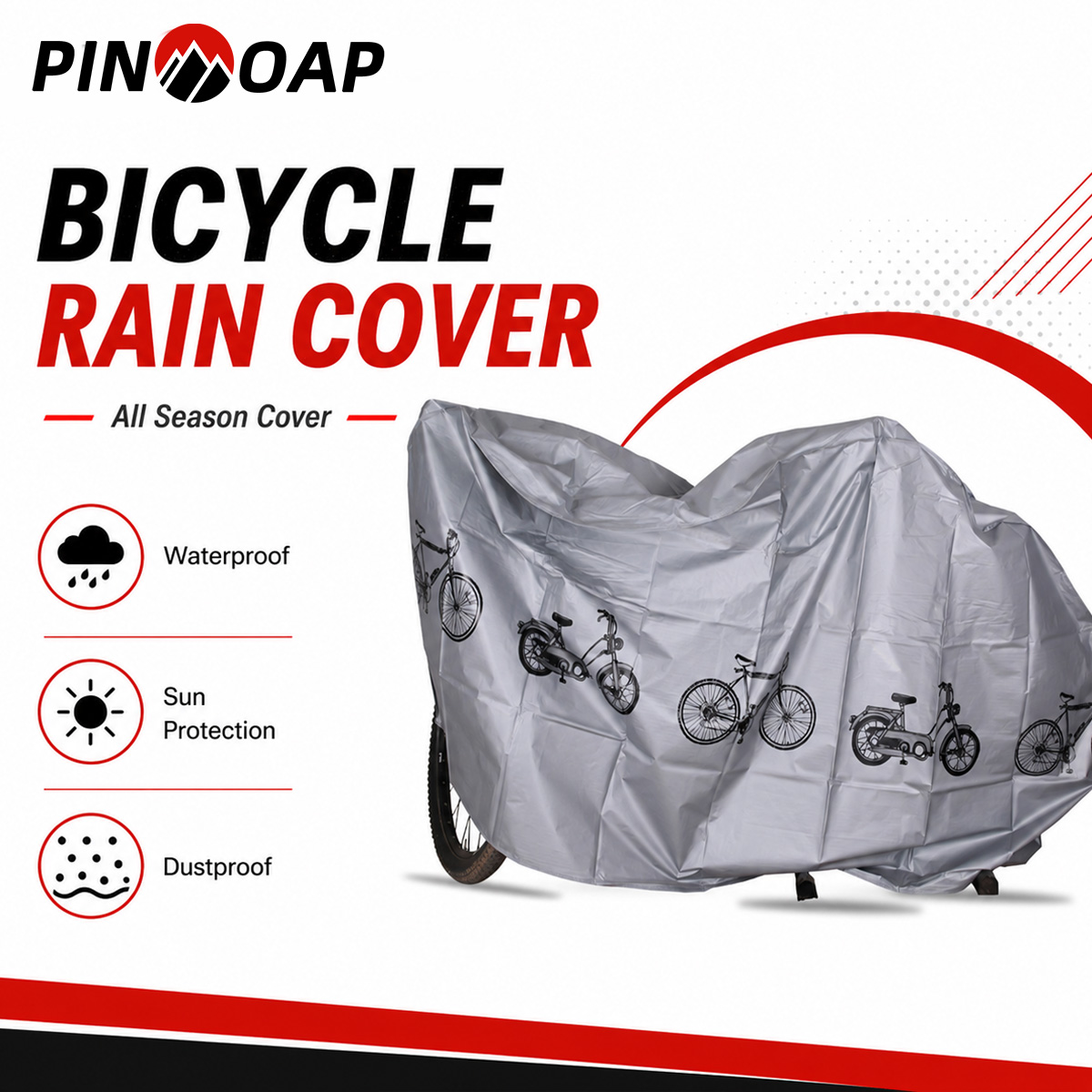 PINMOAP Universal Bicycle Rain - огляд і ціна Cycling Commuter Bag