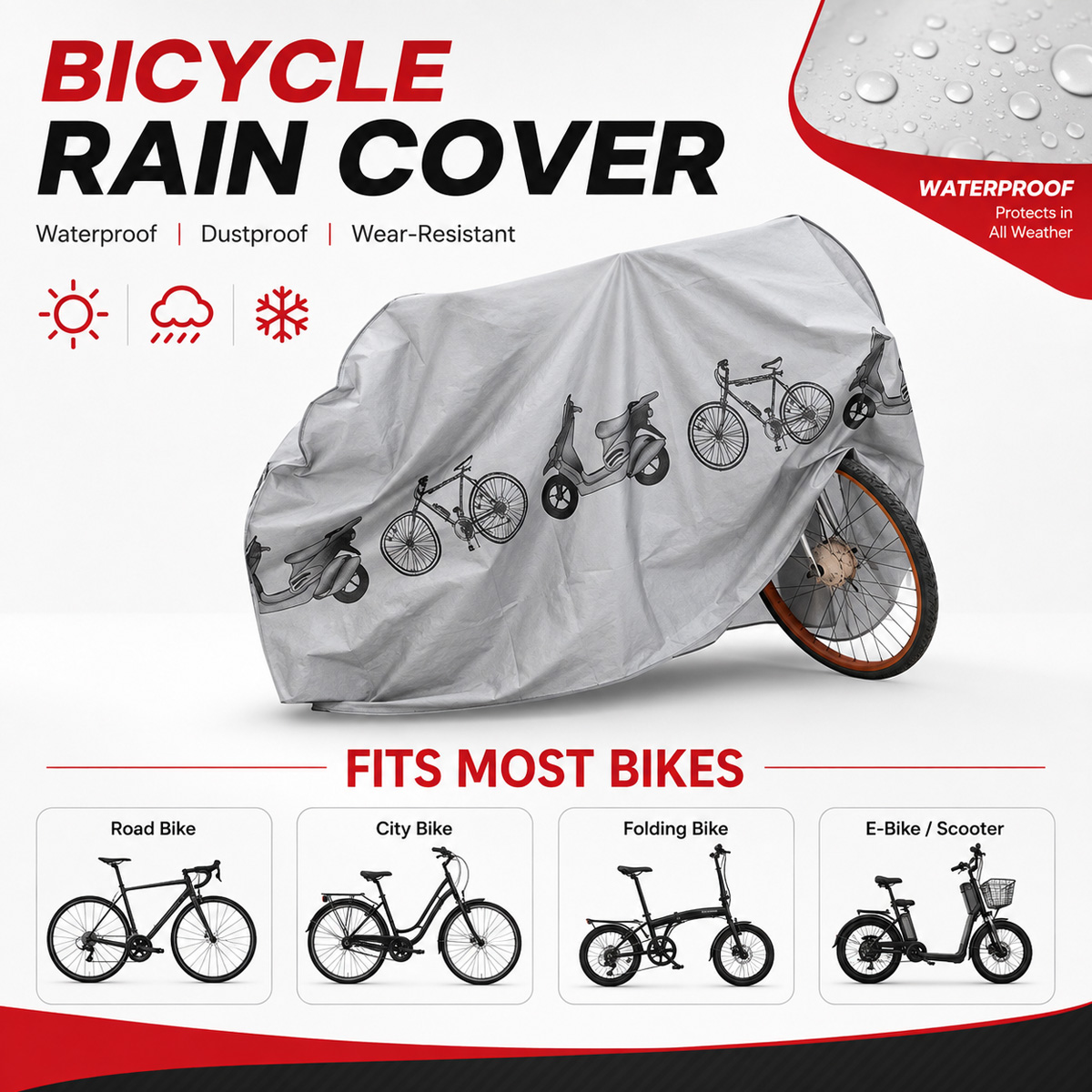 PINMOAP Universal Bicycle Rain - огляд і ціна Cycling Commuter Bag