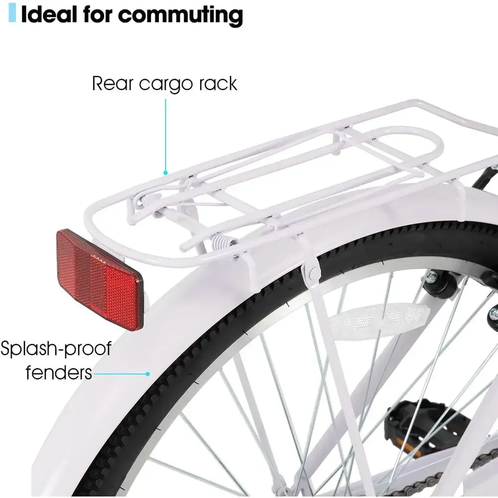 26 7-Speed Step-Through Cruise - огляд і ціна Cycling Commute Speed