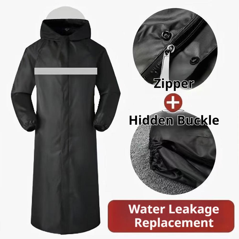 Waterproof Hooded Rain Poncho, - огляд і ціна Cycling Commute Rain