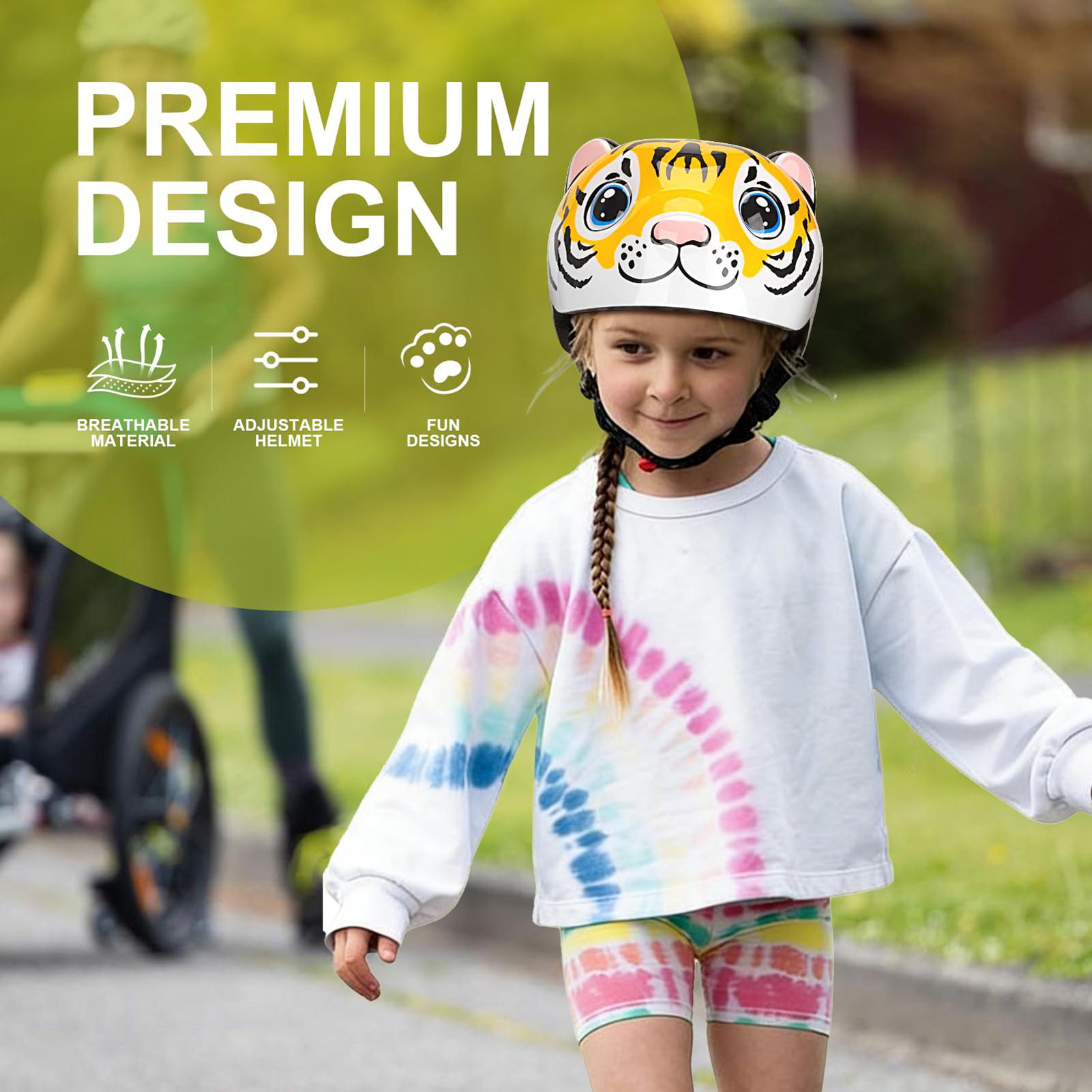 Kids Helmet Tiger Pattern Adju - огляд і ціна Commute Cycling Helmet