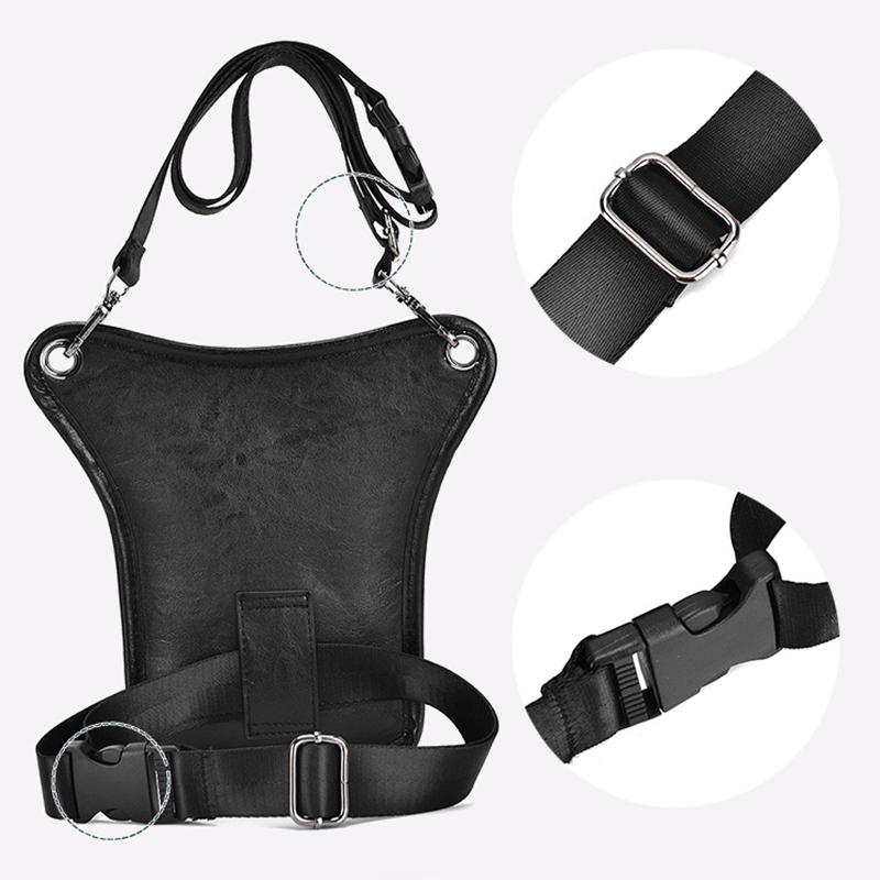 Vintage Pu Leather Waist Pack  - огляд і ціна Cycling Commuter Bag