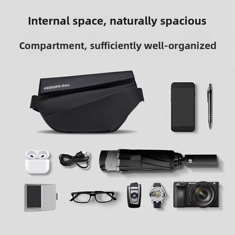 Magnetic Buckle Men Crossbody  - огляд і ціна Cycling Commuter Bag
