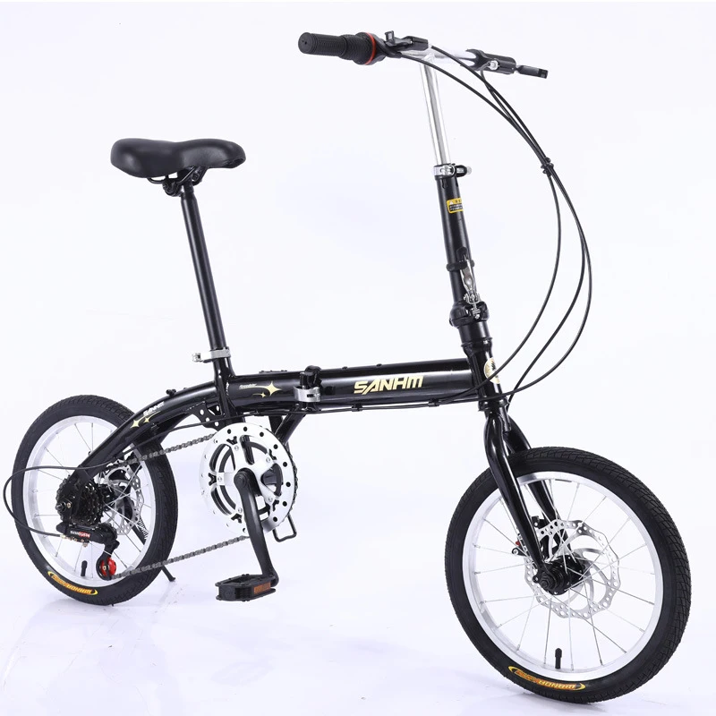 16 Inch Folding Bicycle 6 Spee - огляд і ціна Cycling Commute Speed