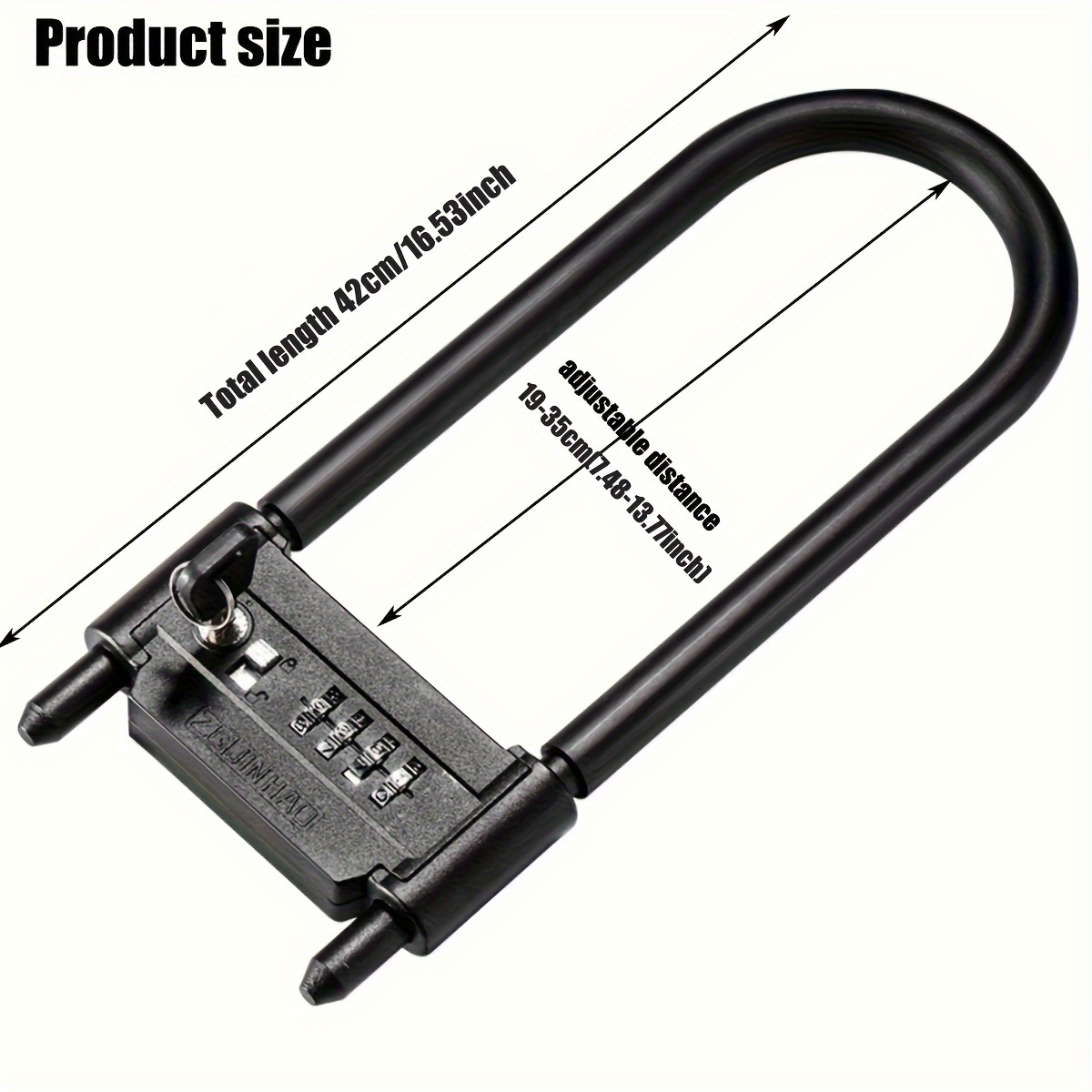 16.5 inch Bike Combination U L - огляд і ціна U Lock Heavy Duty