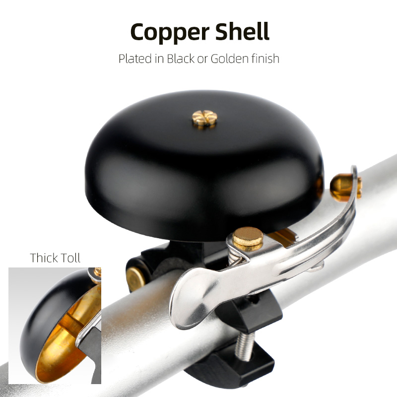 Deemount Classic Cycle Brass B - огляд і ціна Bell Handlebar Ring